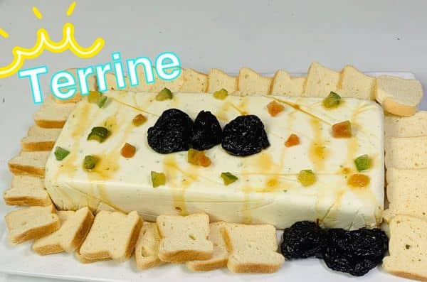 imagem exibidindo o Terrine de Queijos