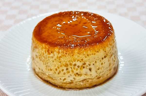 Pudim low carb